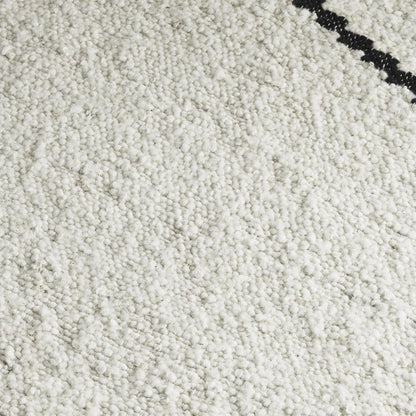 Zeyo Ivory Wool Rug