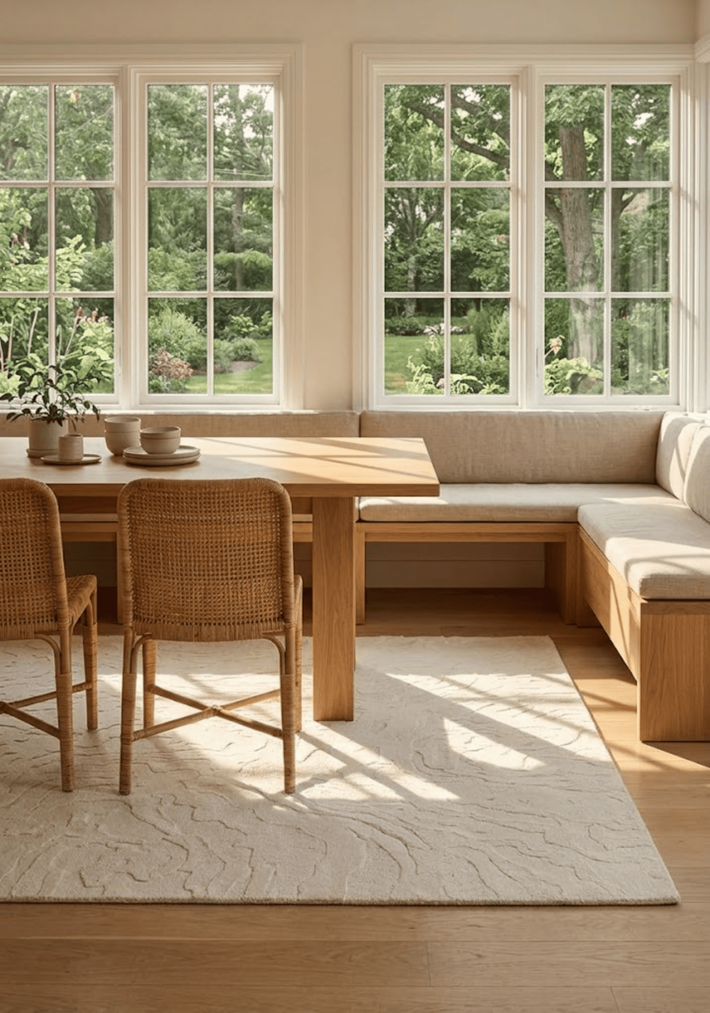 Zura Ivory Wool Rug