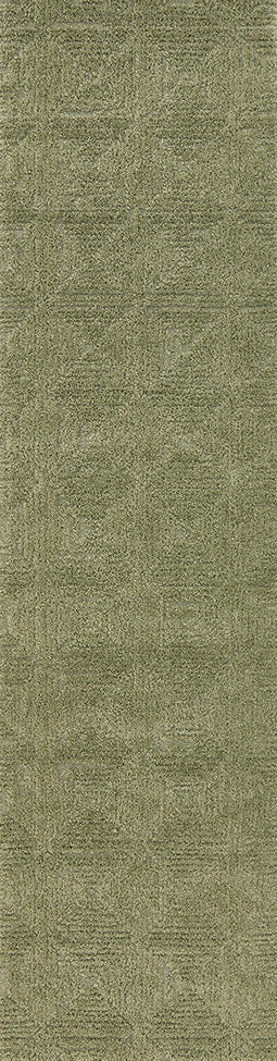 Zanera Moss Green Runner Rug