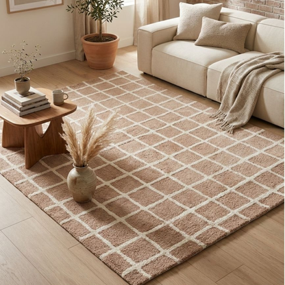 Karo Peach Kids Rug