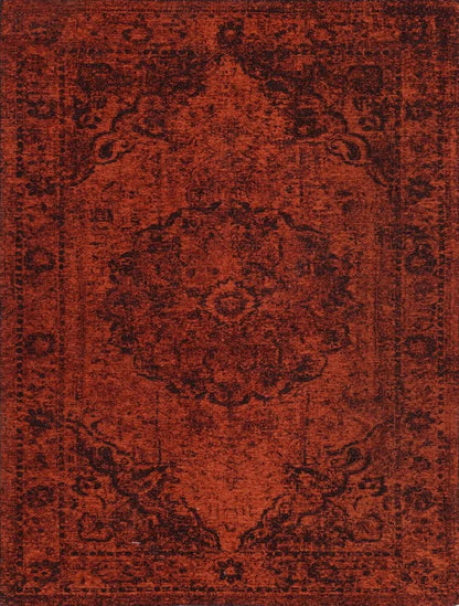 Zorin Red Transitional Rug