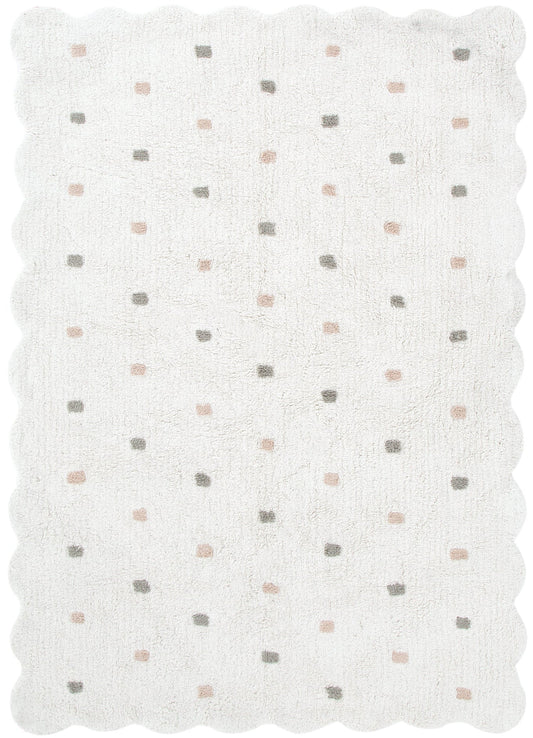 Dream White Kids Cotton Rug