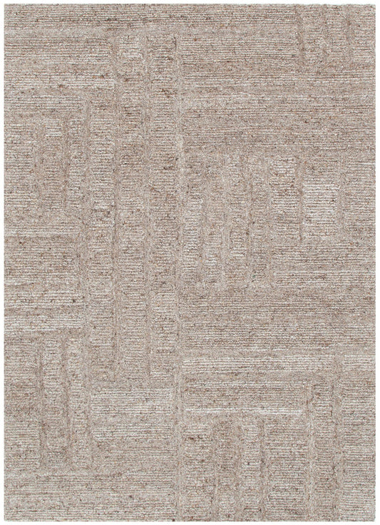 Serenity Brown Wool Rug
